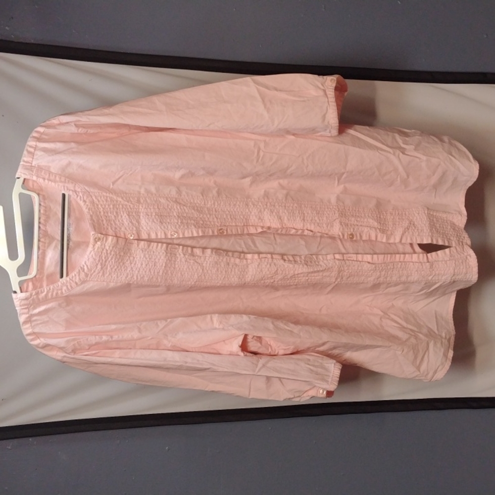 Light Pink Button Down Top